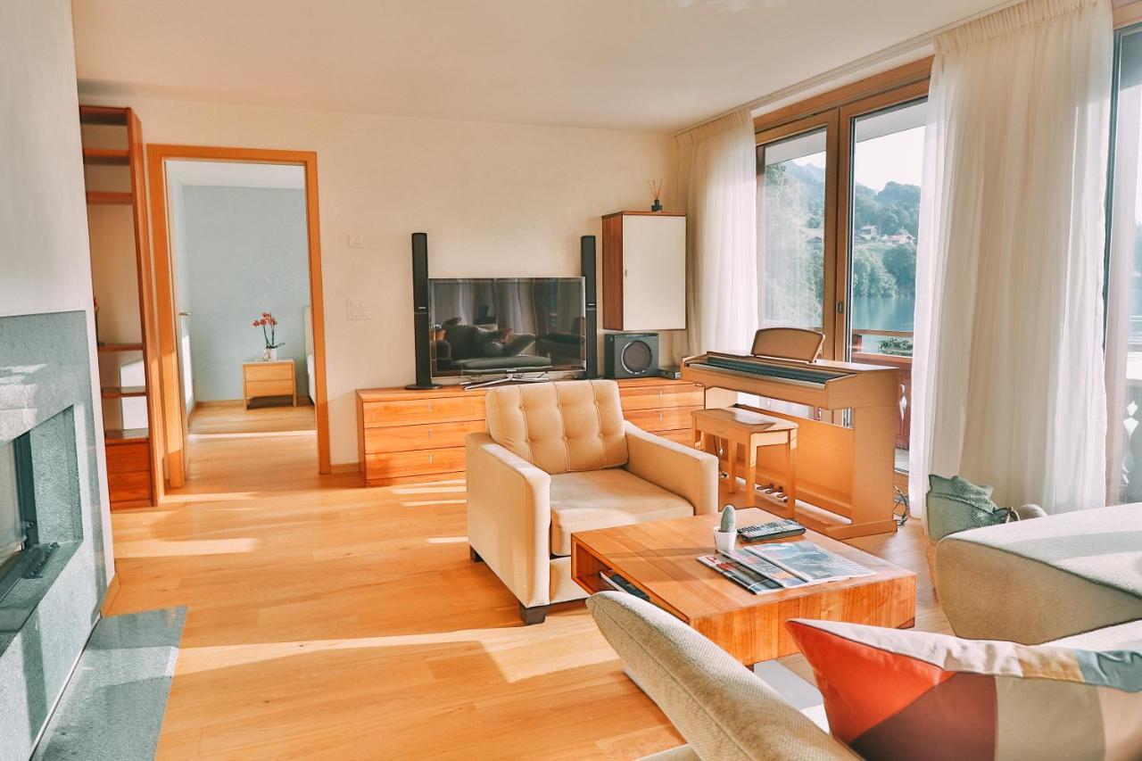 Seehaus Lake View 3-Bedroom Apartment Iseltwald Εξωτερικό φωτογραφία