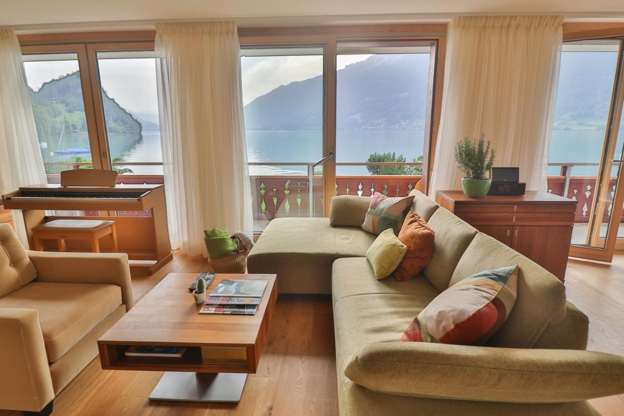 Seehaus Lake View 3-Bedroom Apartment Iseltwald Εξωτερικό φωτογραφία