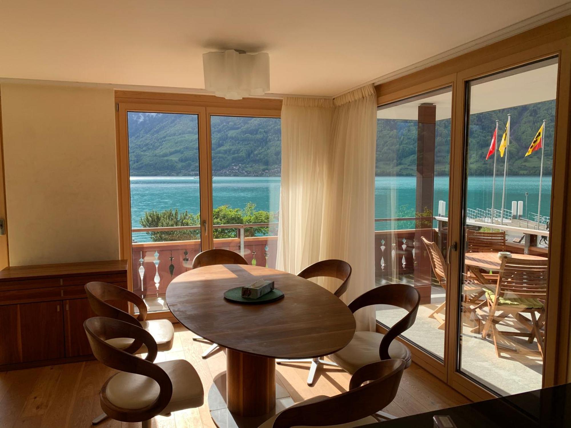 Seehaus Lake View 3-Bedroom Apartment Iseltwald Εξωτερικό φωτογραφία